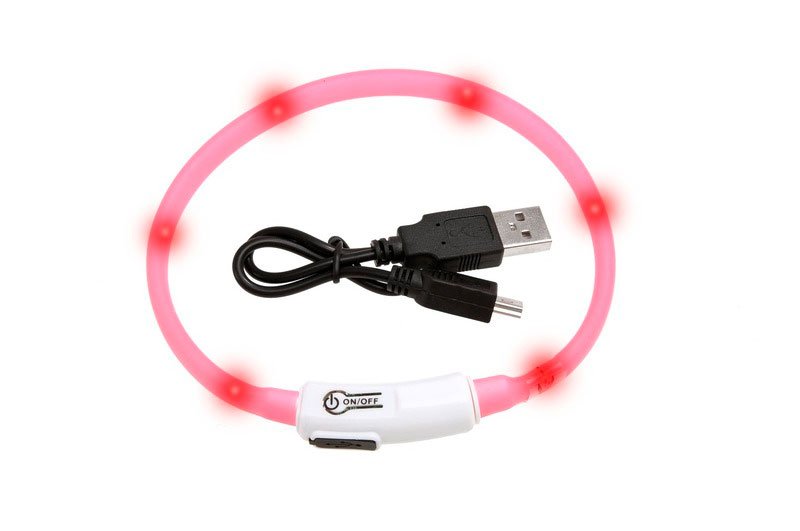 Flamingo - USB LED halsband